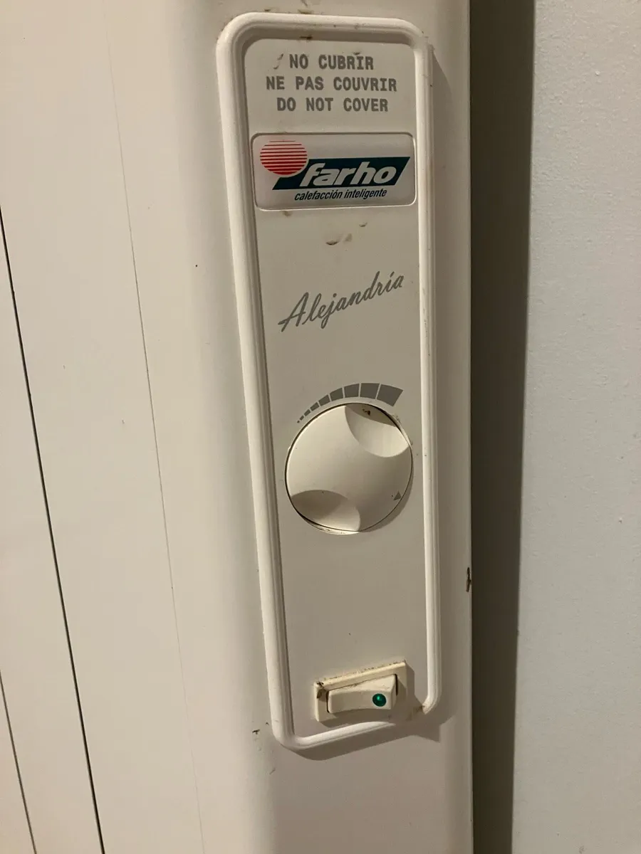 Electric 7 Panel Wall Radiator Heater Farho - Image 2