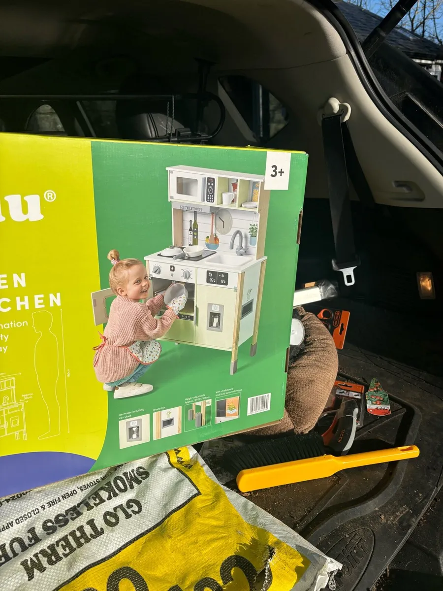 Wooden toy kitchen for sale - Image 1