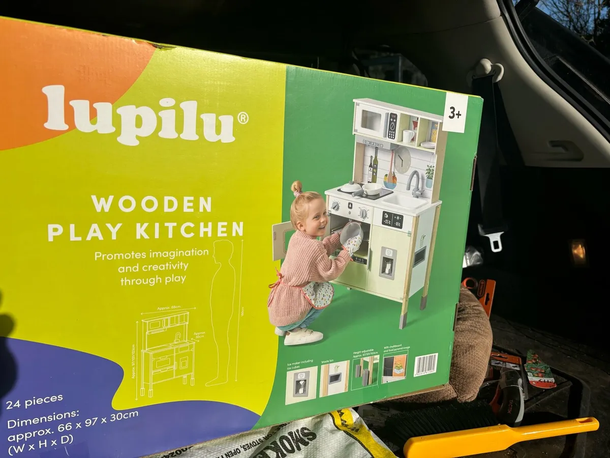 Wooden toy kitchen for sale - Image 2