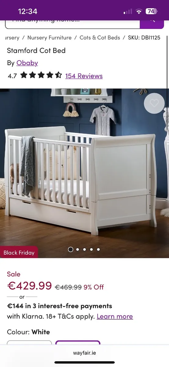 Cot bed
