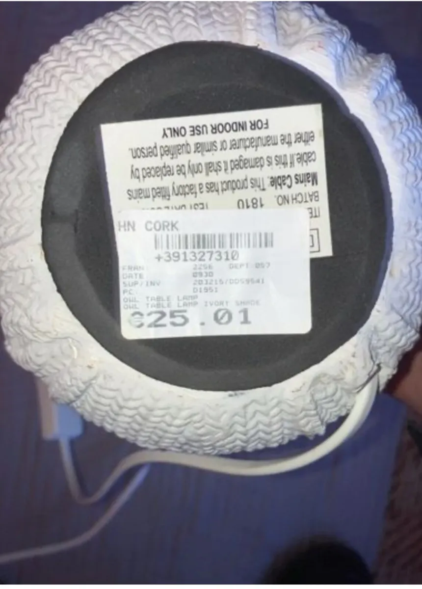 Owl Lamp - Harvey Norman - Image 4