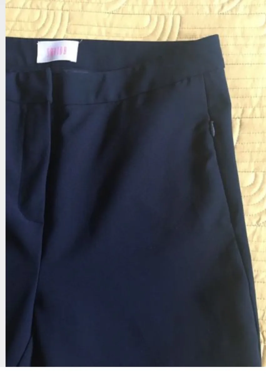 Savida Navy Trousers Size 12 - Image 3
