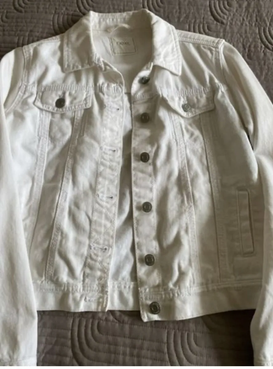 Next - White Denim Jacket - Age 13years - Image 2