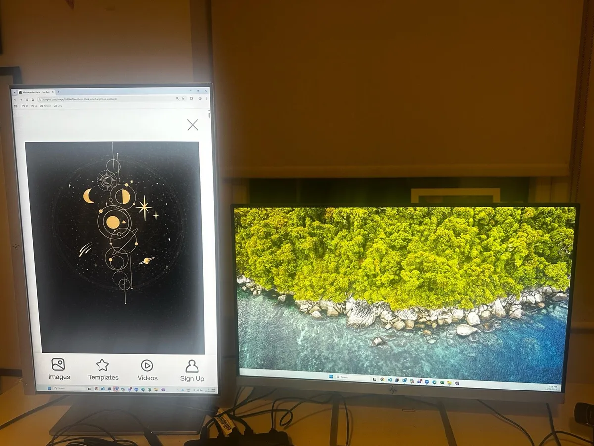 Dell 24 inch Monitors. 140 for the pair