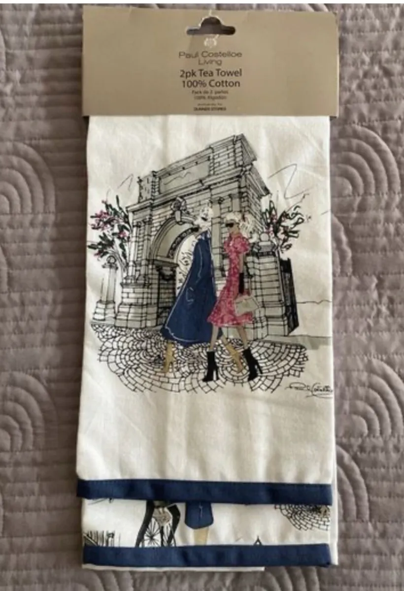 BNWT Paul Costelloe - Tea Towels - 2 pack