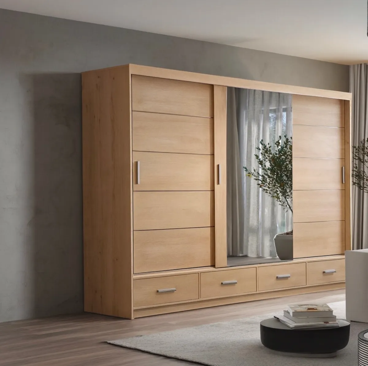 Wardrobe EKO 250cm OakArtisan *FREE DELIVERY - Image 1