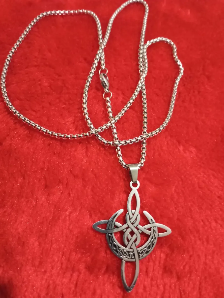 Silver Celtic Cross Pendant - Image 3