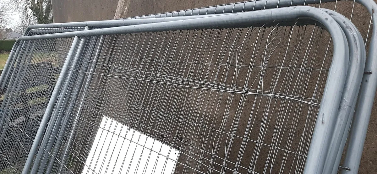 Site Security Fencing - 5 Panels - Image 3