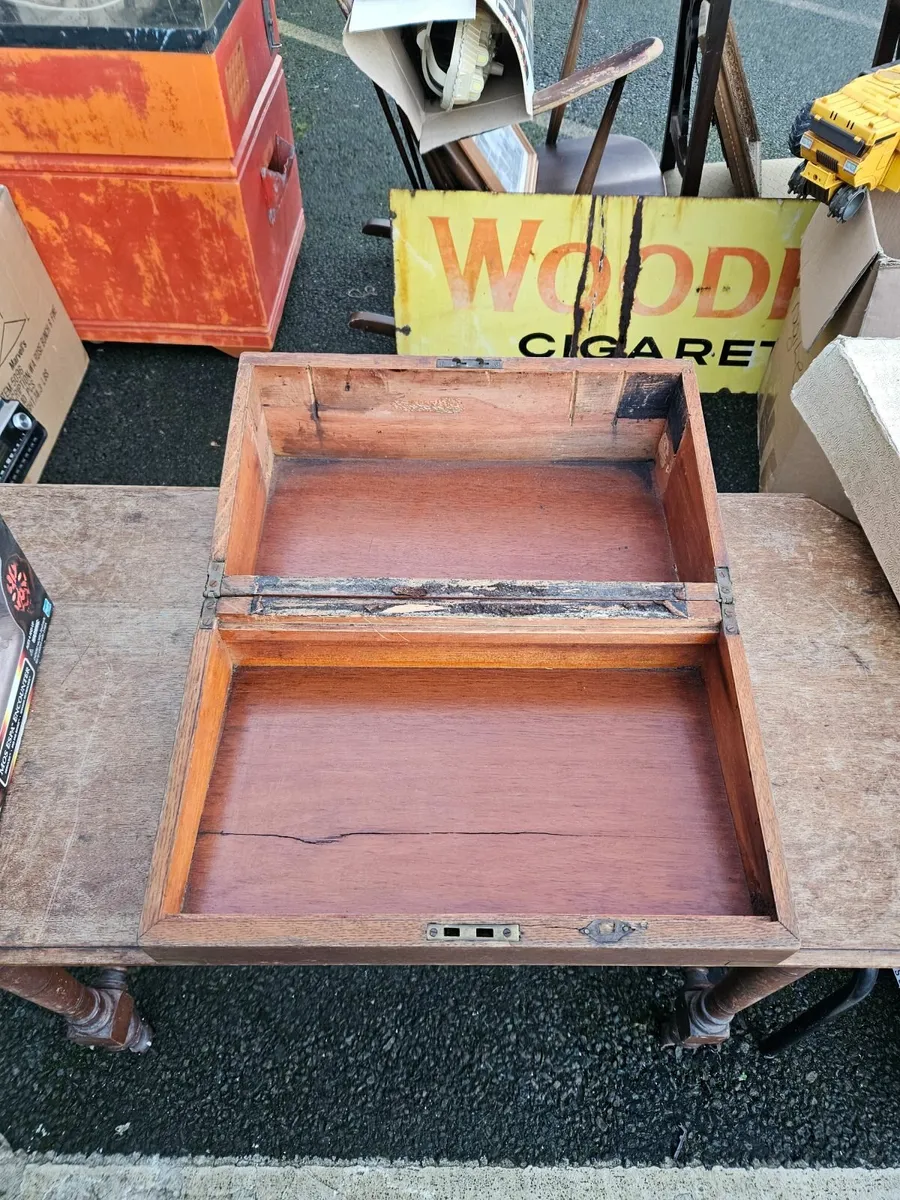 Vintage Writing Slope Box - Image 4