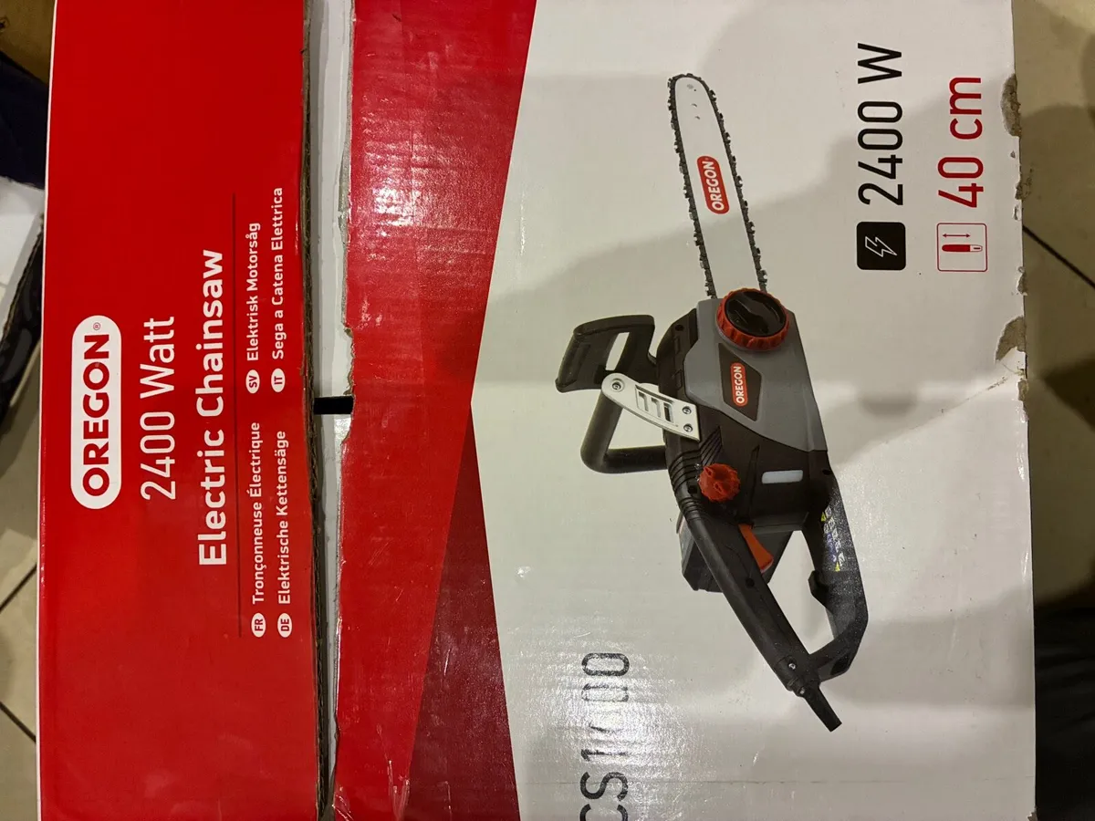 Oregon electric chainsaw - Image 2