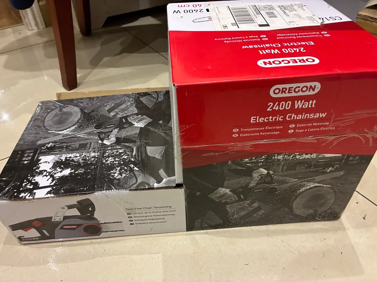 Oregon electric chainsaw - Image 3