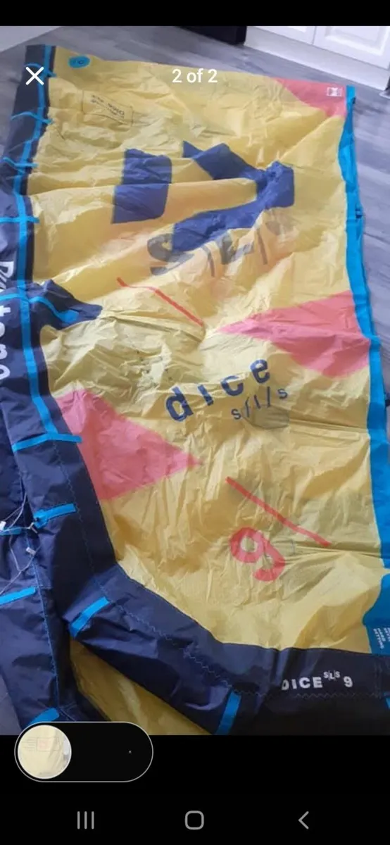 2022 Duotone Dice sls 9m kite - Image 2