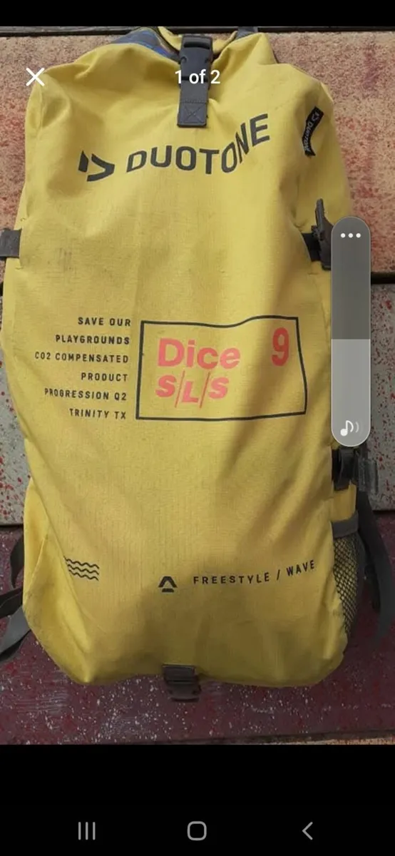 2022 Duotone Dice sls 9m kite - Image 1