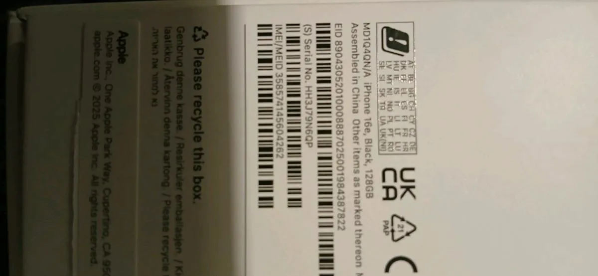 Brand new iPhone 16E for sale - Image 3