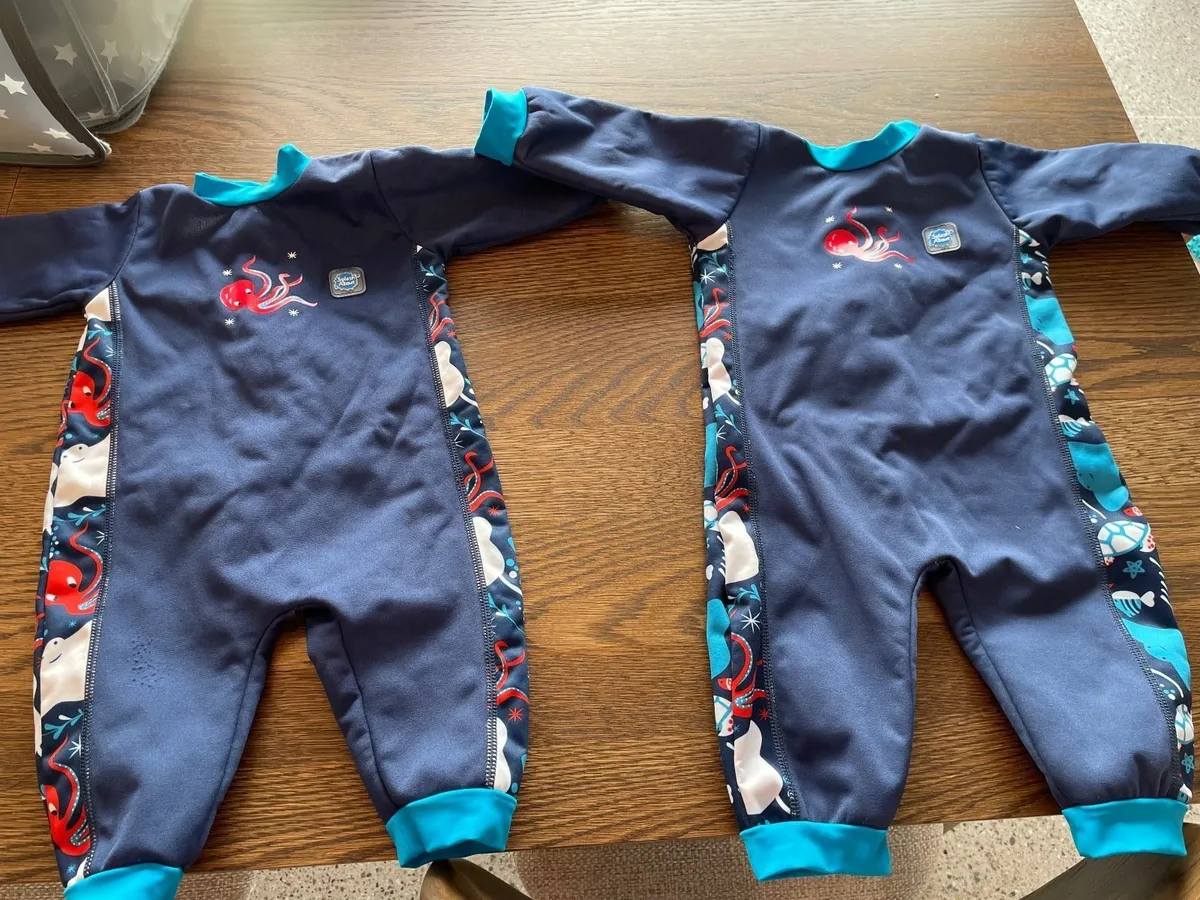 Fleece lined swimsuits for baby