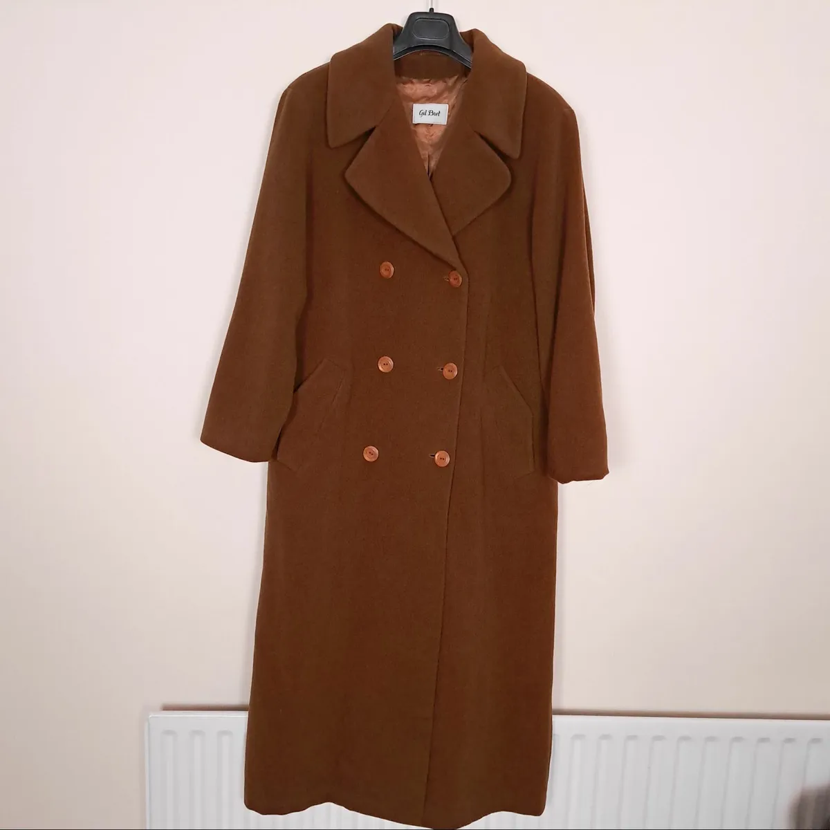 Gil Bret Camel Brown Wool Overcoat 12UK/40EU - Image 1