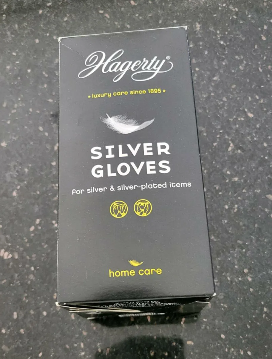 Silver cleaning gloves - Image 1