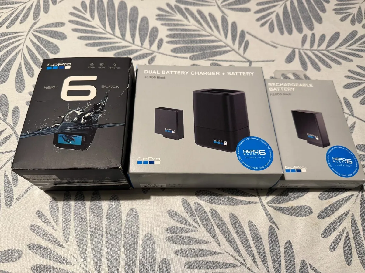 GoPro Hero 6 Black Camera - Image 1