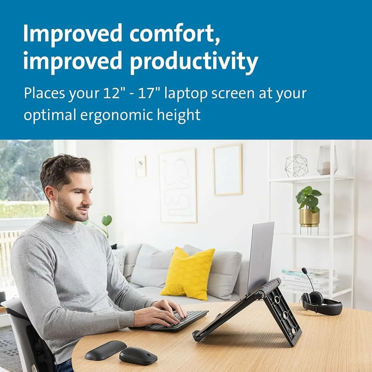 Kensington SmartFit Easy Riser Laptop Stand - Image 2