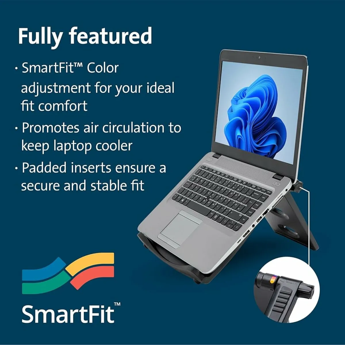 Kensington SmartFit Easy Riser Laptop Stand - Image 3