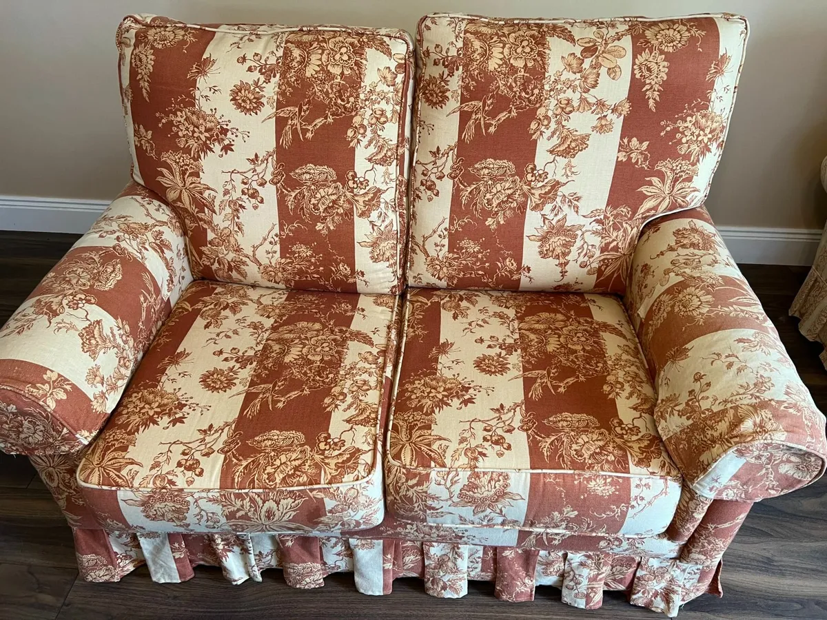 Three seater couch,two seater couch and armchair - Image 3