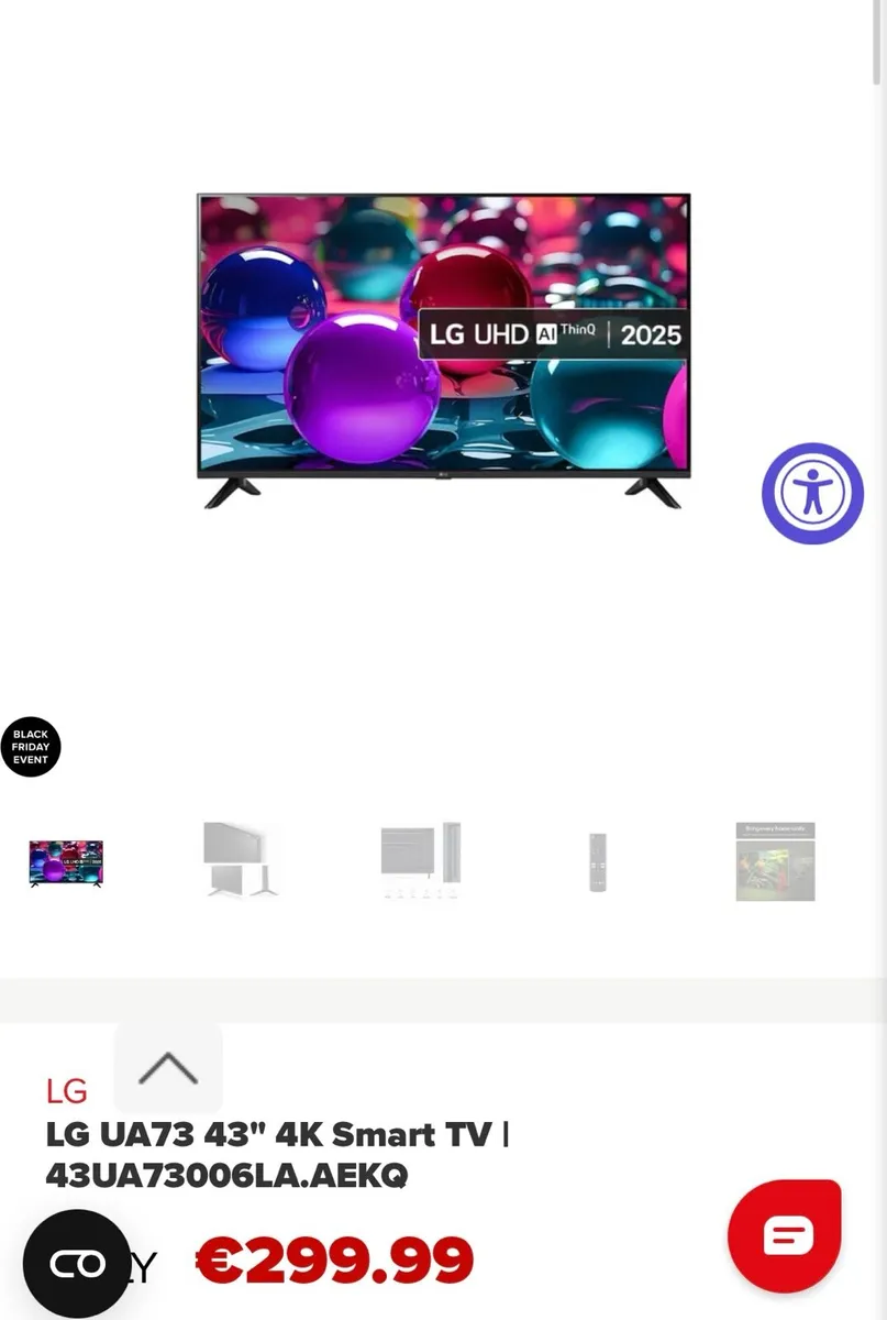 43inch smart Lg tv - Image 2