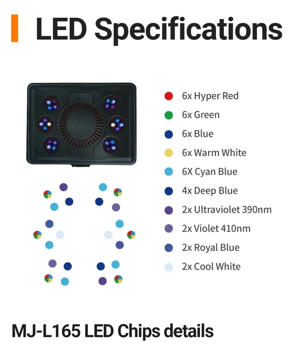 Reef aquarium led lights - Image 2