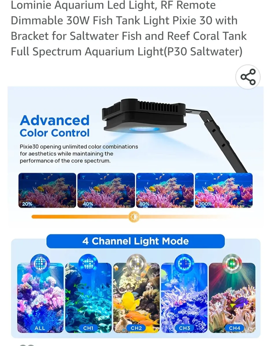 Reef aquarium led lights - Image 4