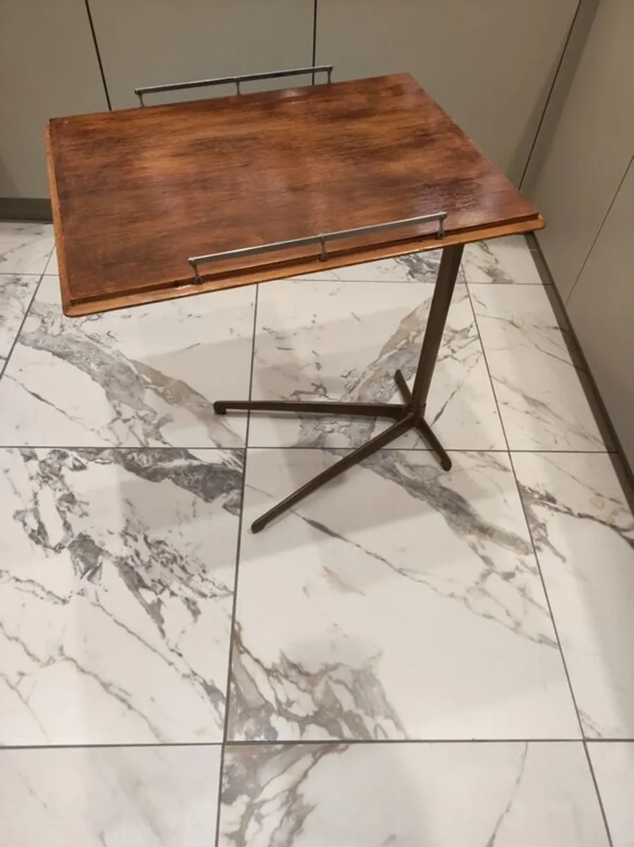 mid century side table / multi functional table - Image 1