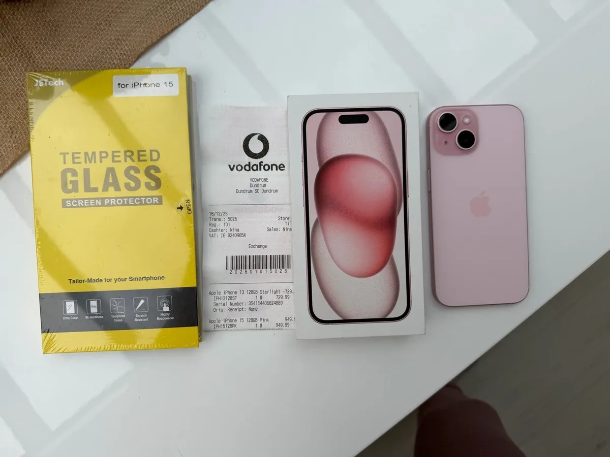 iPhone 15 with warranty - Image 1