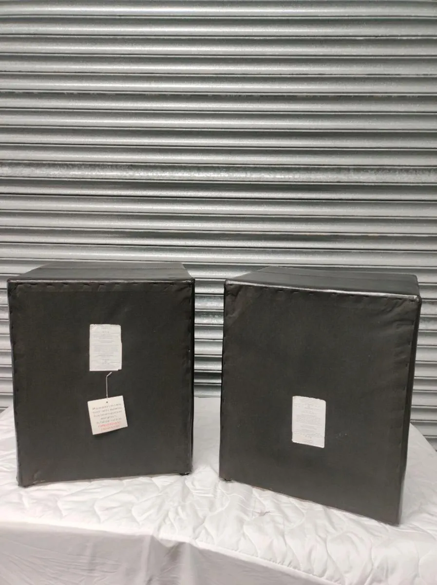 5ft king size leather bed & lockers set *delivery - Image 4