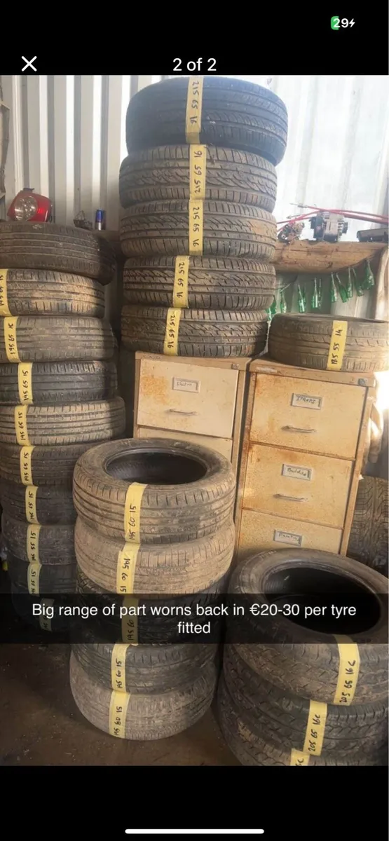 Part worn tyres - Image 2
