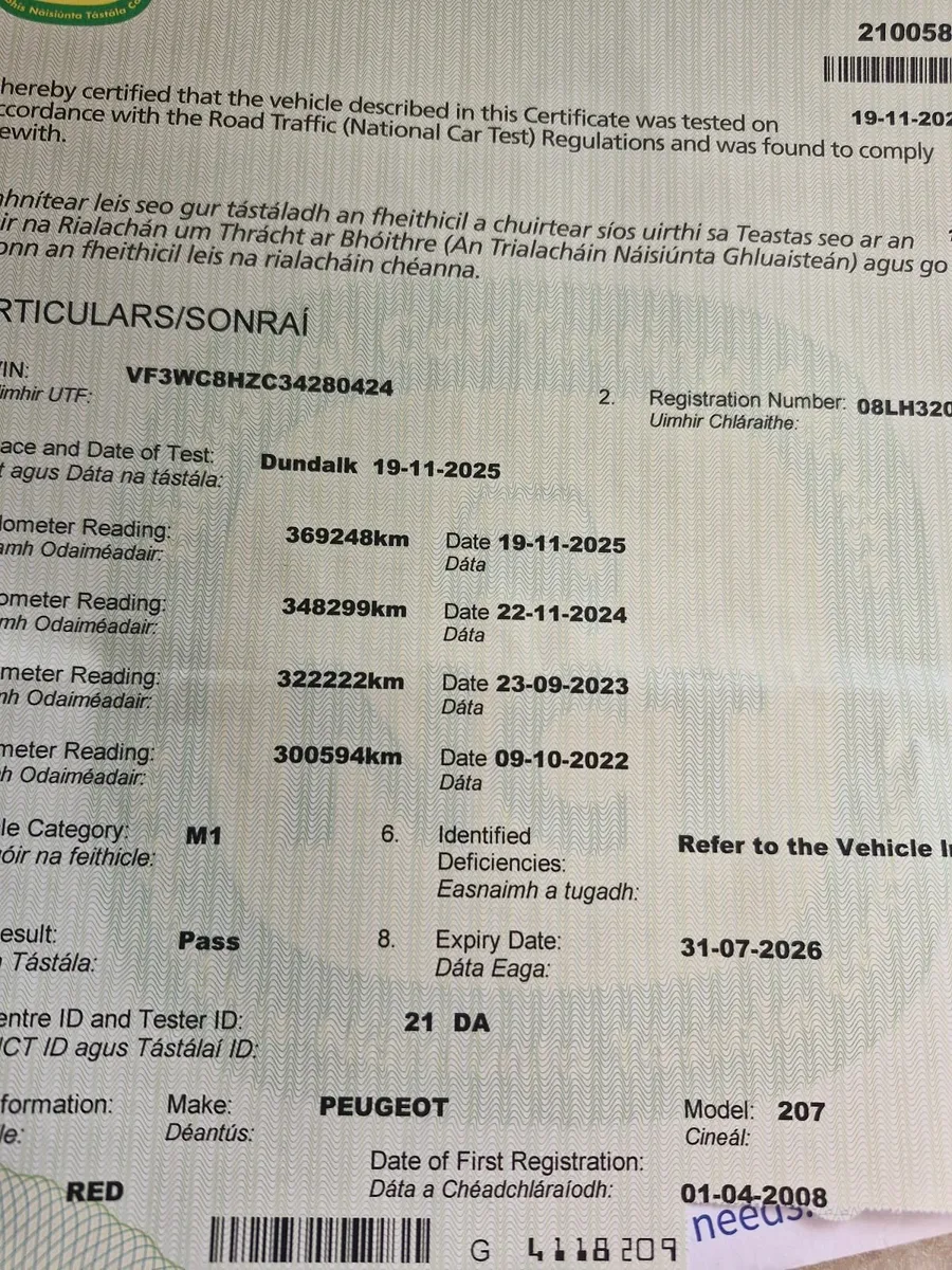 Peugeot 207 2008 - Image 3