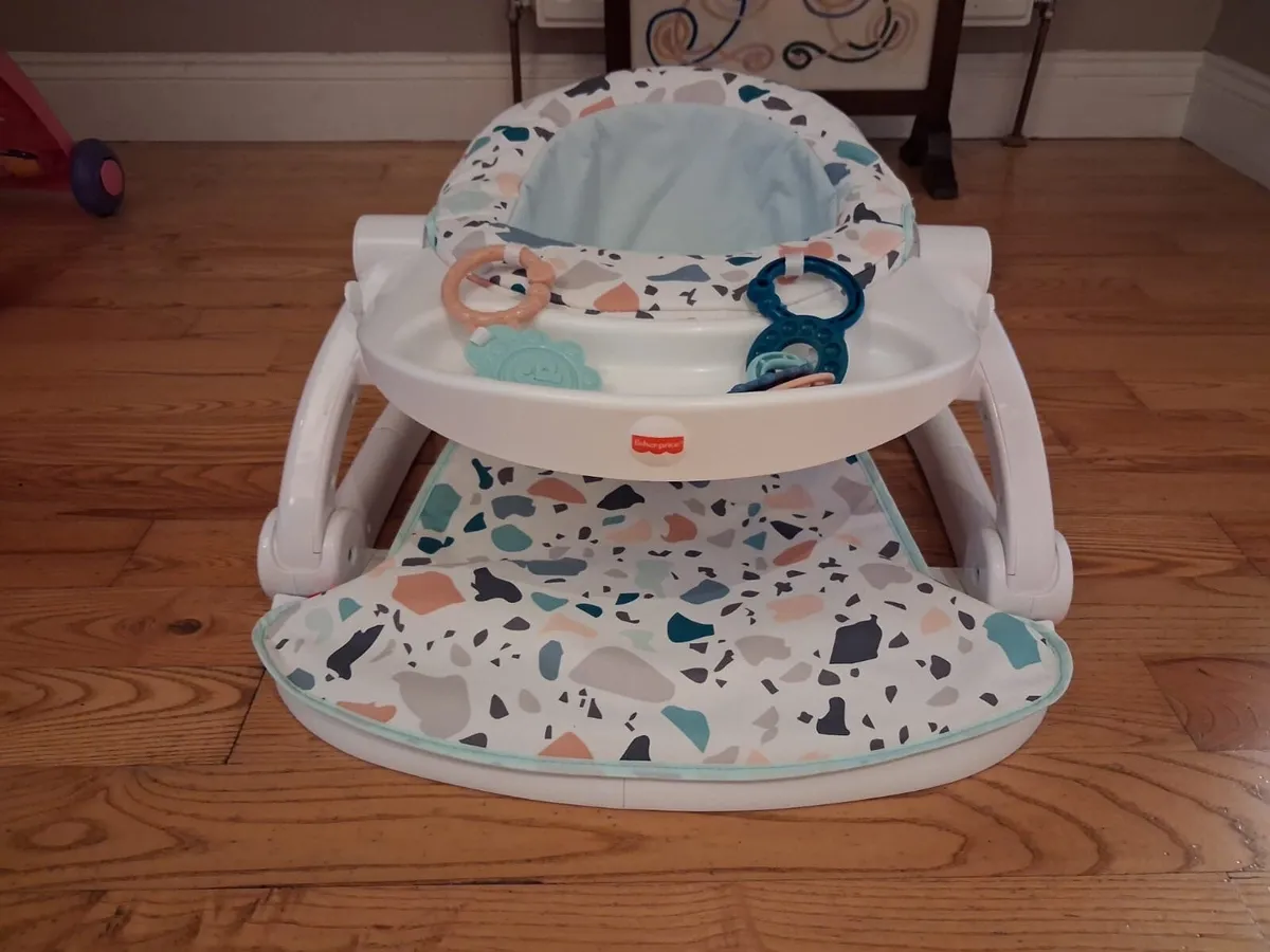 Fisher-Price Portable Baby Chair with Tray - Image 1