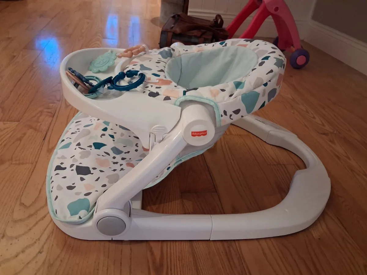 Fisher-Price Portable Baby Chair with Tray - Image 2