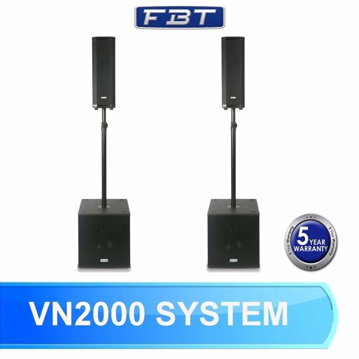 FBT Audio VN2000 Active 3.2k PA Package - Image 2