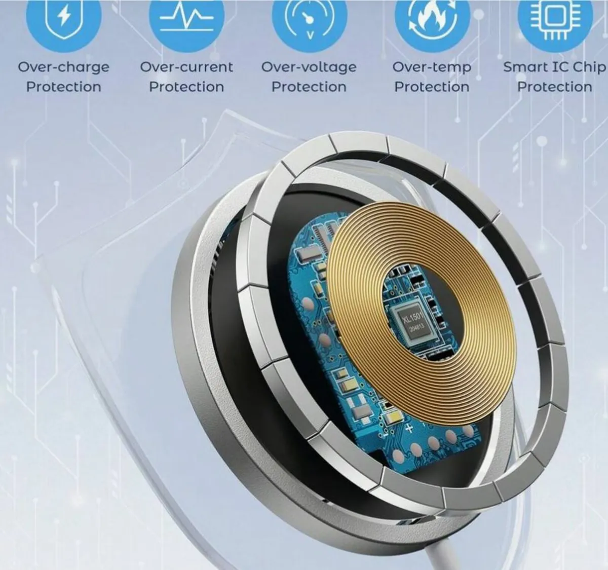 Brand New Wireless Charger for iPhones Fast - Image 3