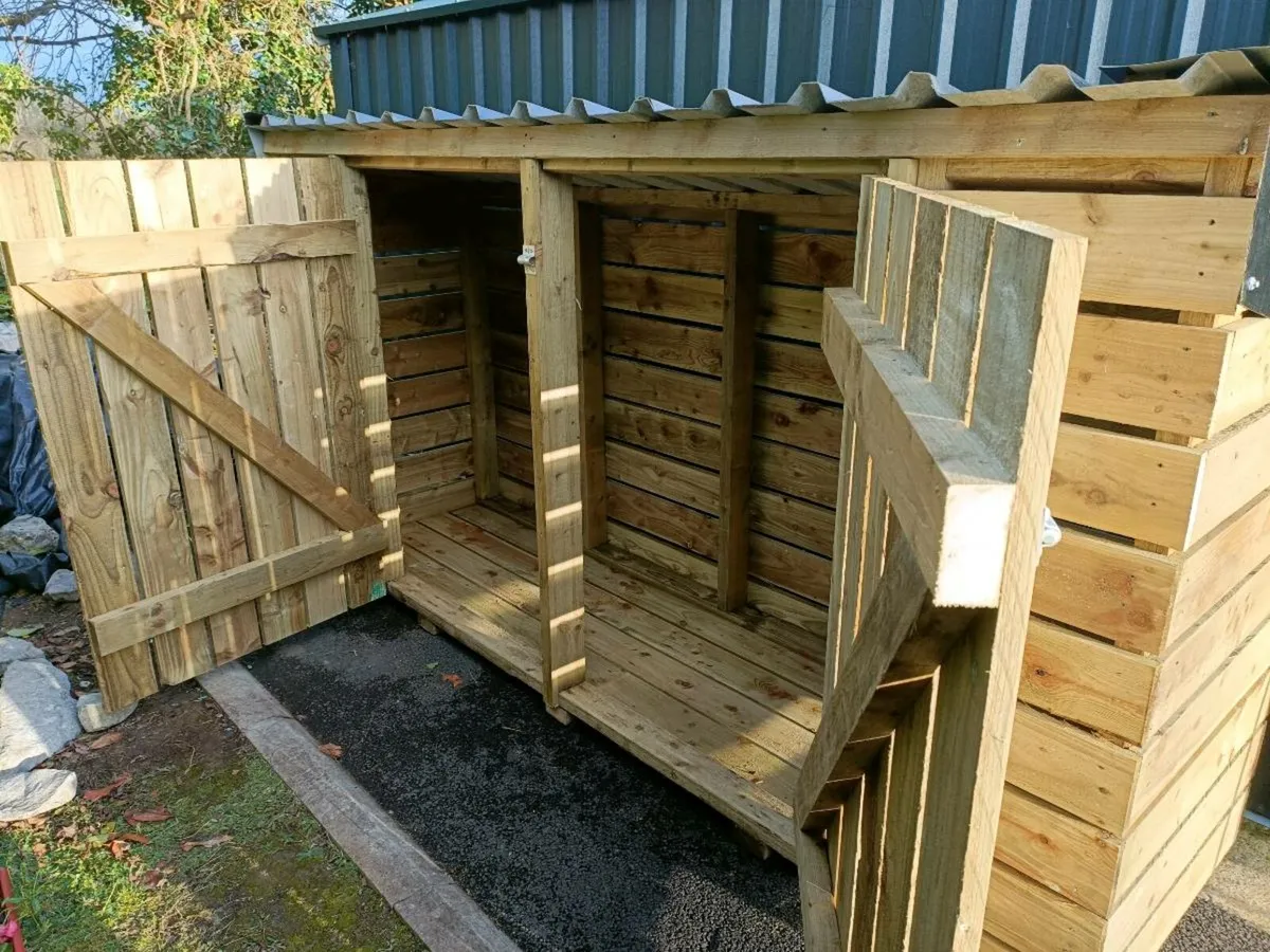 Log store shed - Image 1