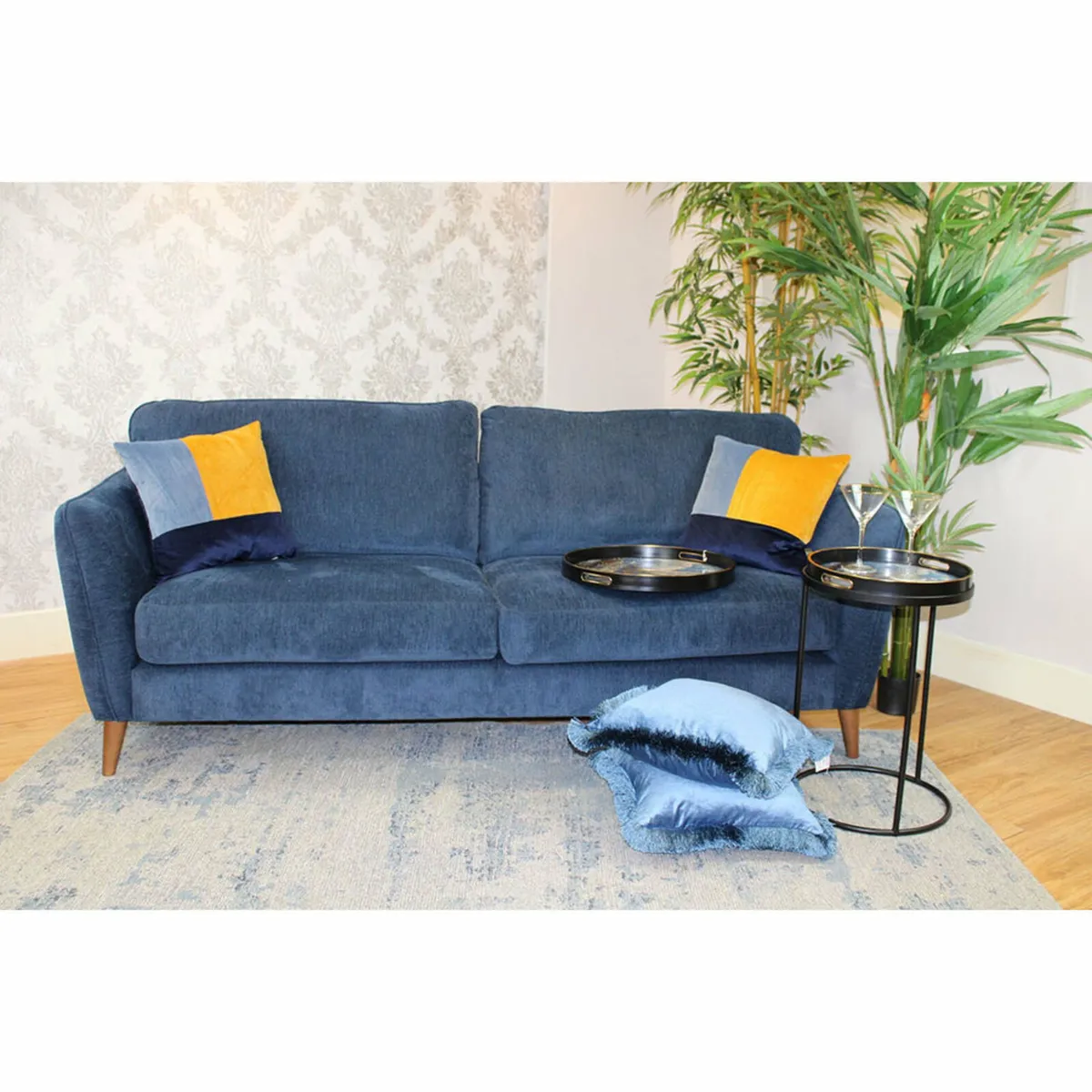 Harley 2-Seater Sofa – Mid-Century Modern Design - Image 1