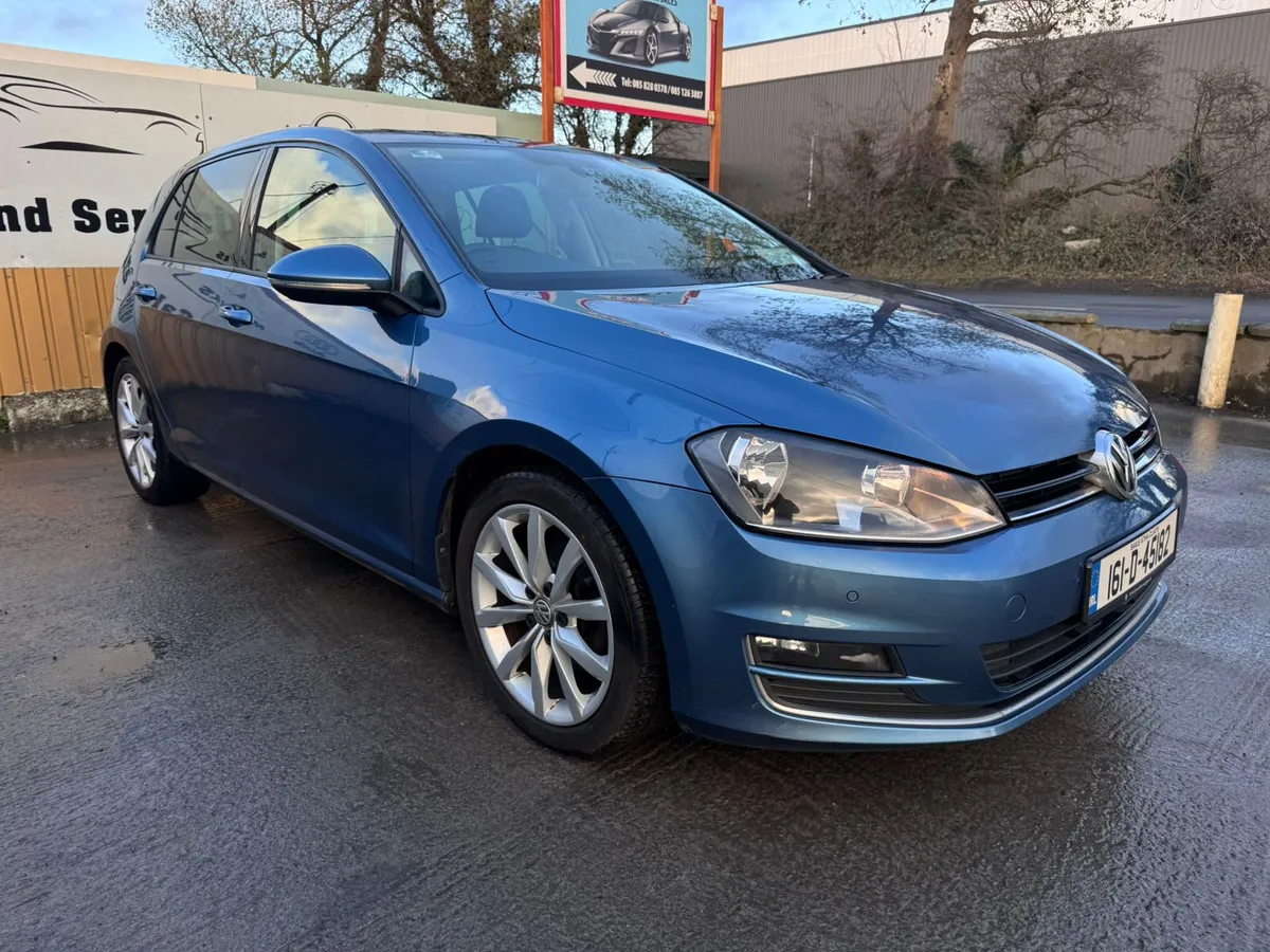 161 VW Golf 1.6TDI Highline Warranty - Image 1