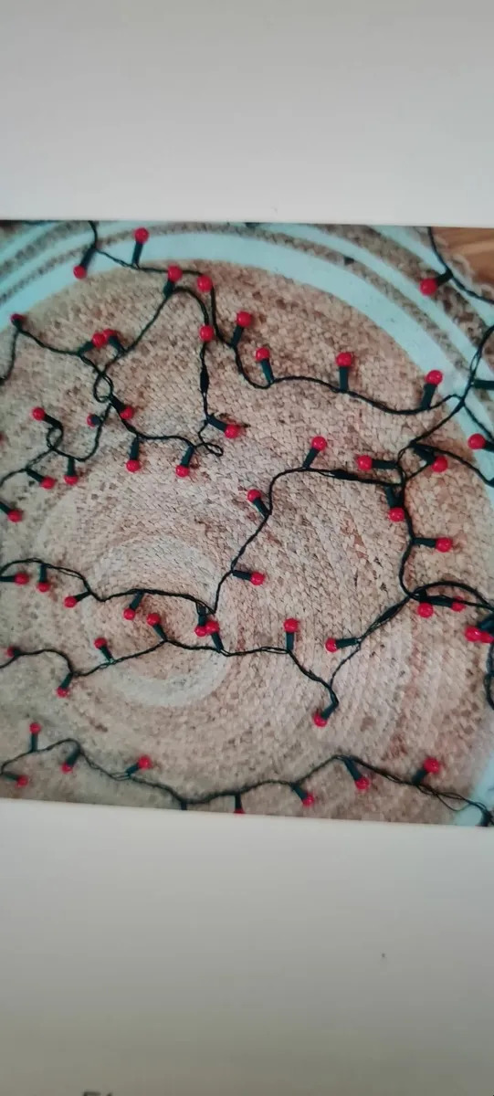 Red Holly Berry led lights - Image 4