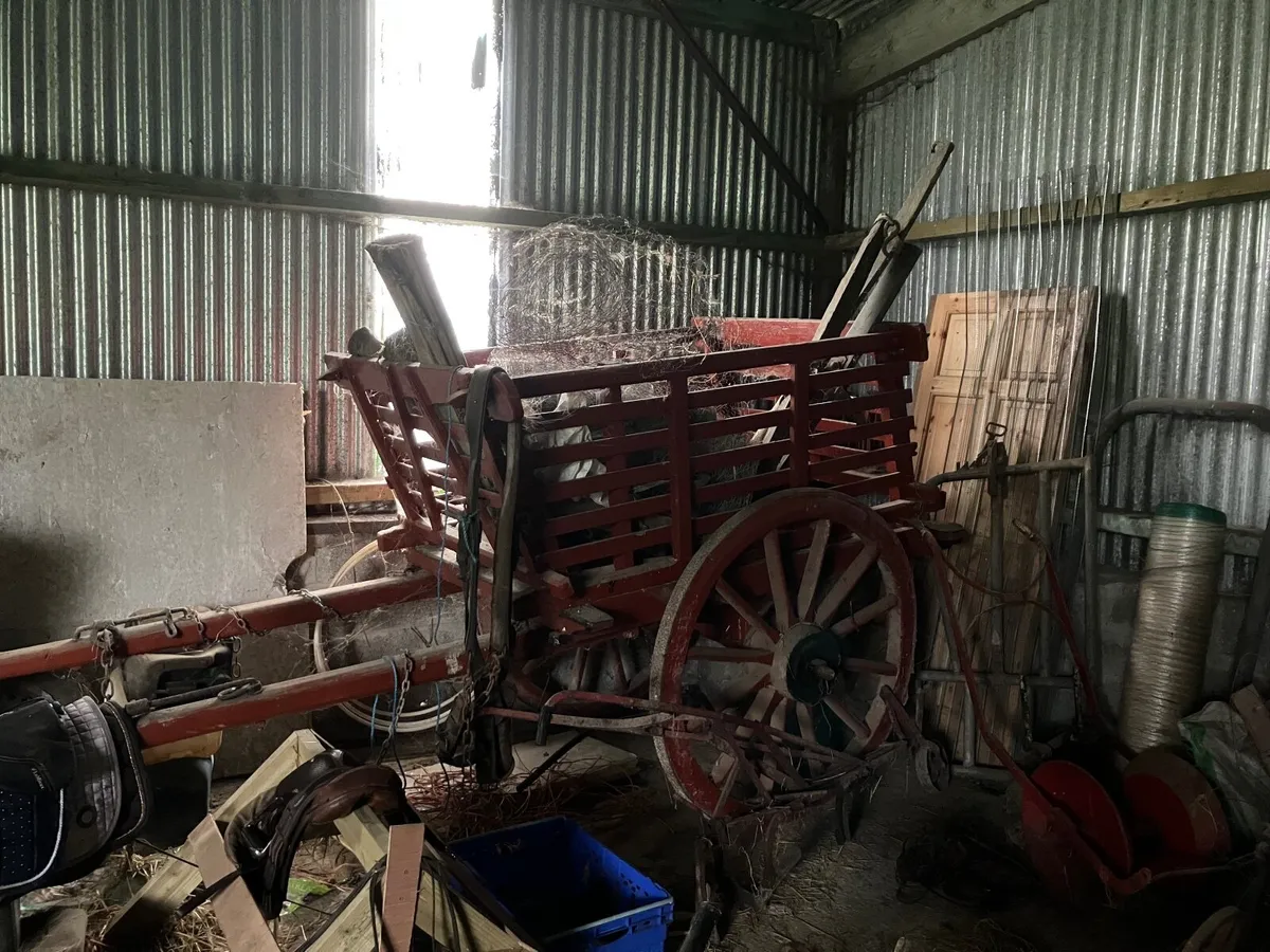 Vintage Horse Cart - Image 1
