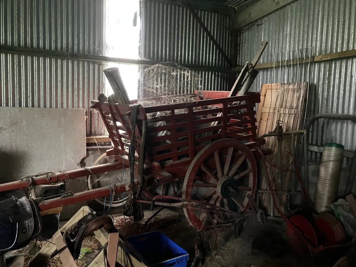 Vintage Horse Cart - Image 2