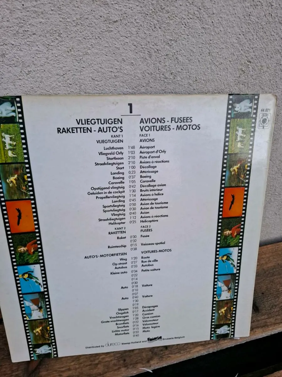 Vinyl lp sound effect car and motorbike - Image 2