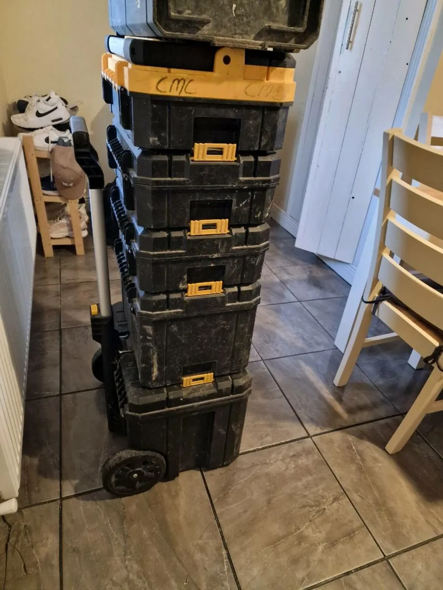 Dewalt boxes / storage - Image 2