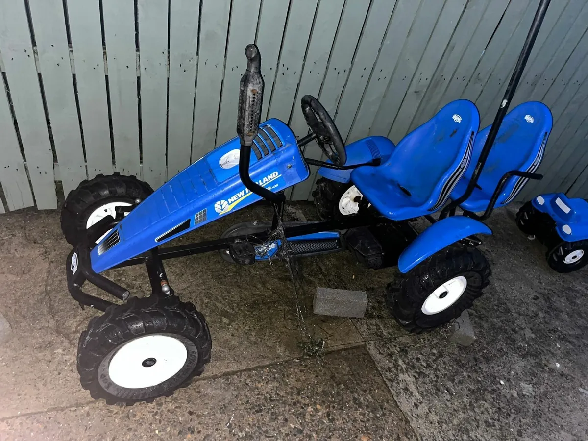 Berg New Holland Go Cart with second seat. - Image 1