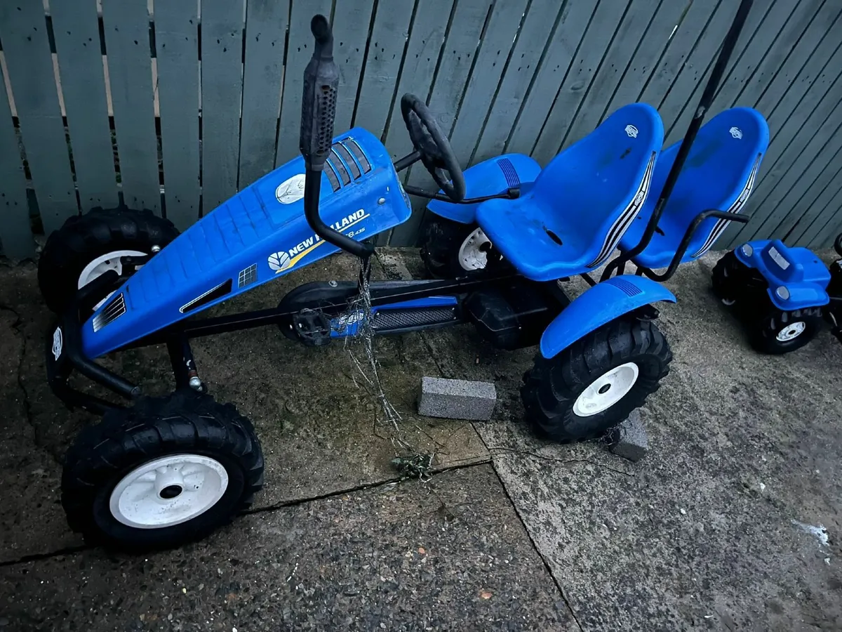 Berg New Holland Go Cart with second seat. - Image 2