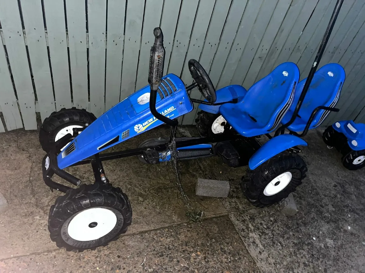 Berg New Holland Go Cart with second seat. - Image 3