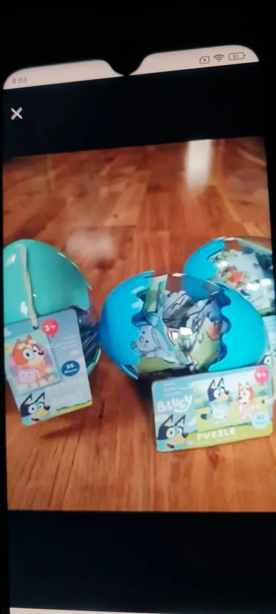 Puzzle and book ,,Bluey" - Image 2