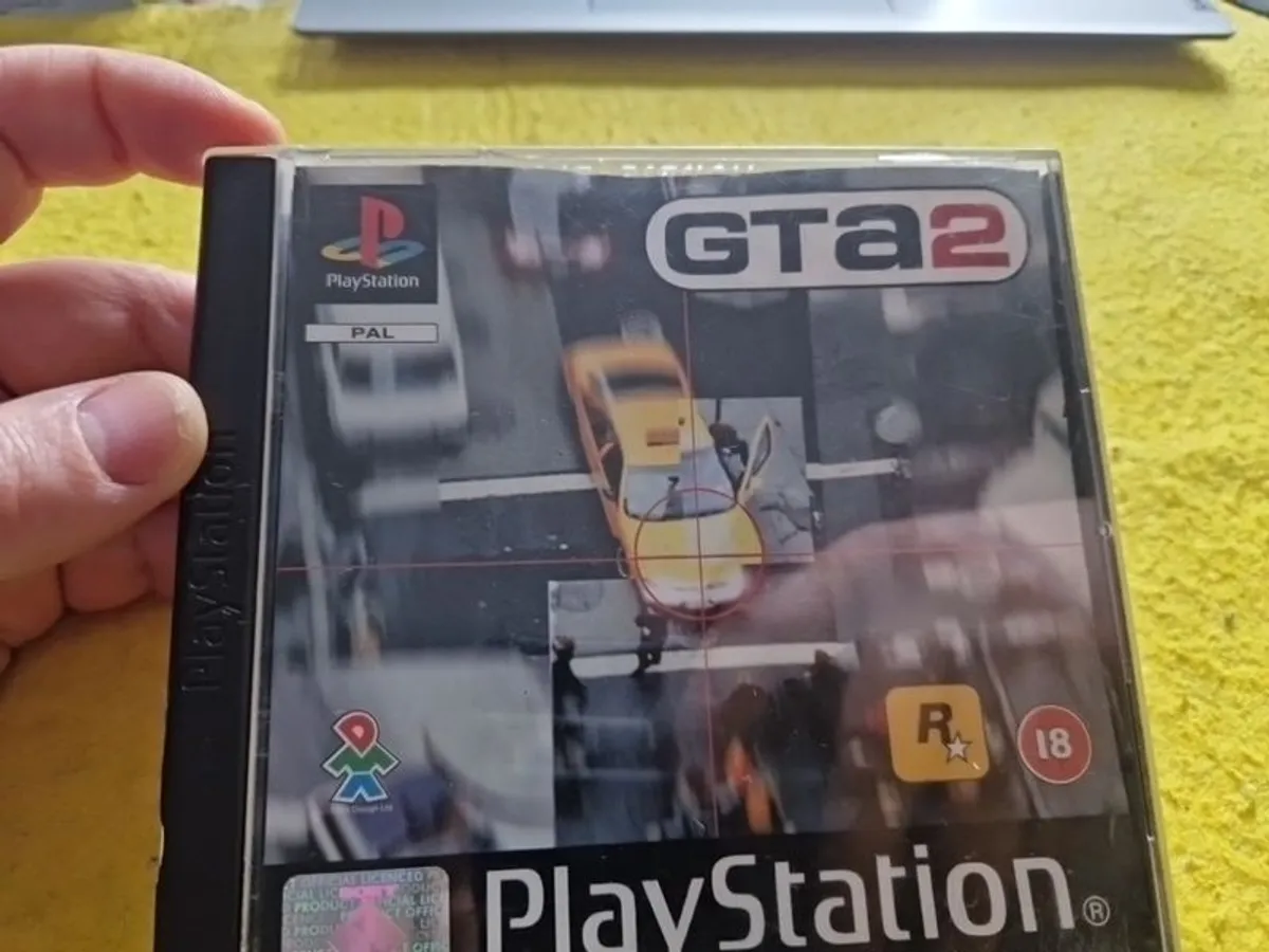 GTA 2 Grand theft auto 2 PlayStation1 Ps1 PlayStation2 Ps2 games Original - Image 1